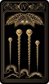 Four of Wands Tarot Card Meaning Love