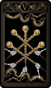 Five of Wands Tarot Card Meaning Love