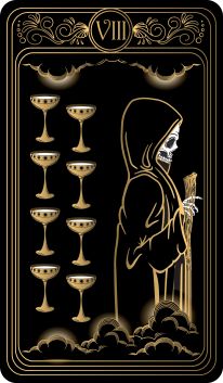 Eight of Cups Tarot Card Meaning Love