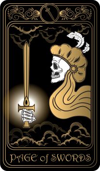Page of Swords Tarot Card Meaning Love