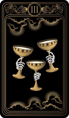 Three of Cups Tarot Card Meaning Love