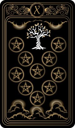Ten of Pentacles Tarot Card Meaning Love